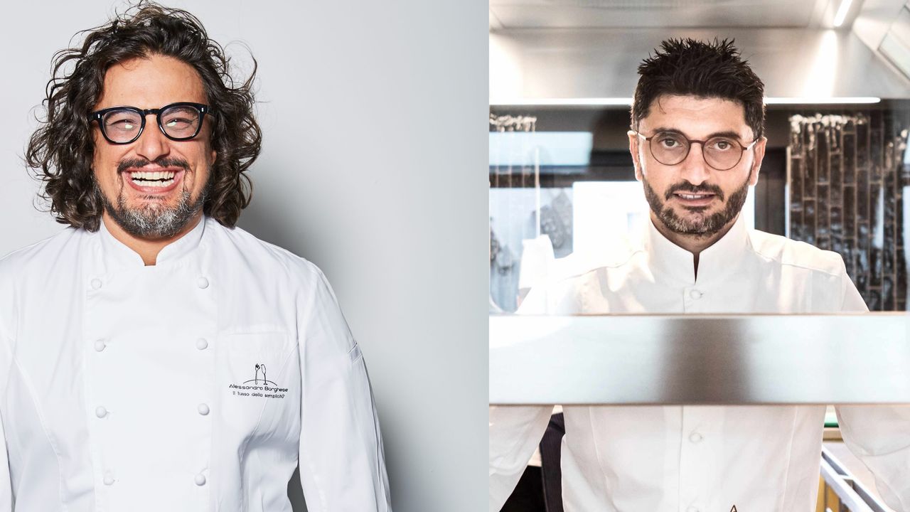 Alessandro Borghese e Andrea Aprea juntos também na cozinha