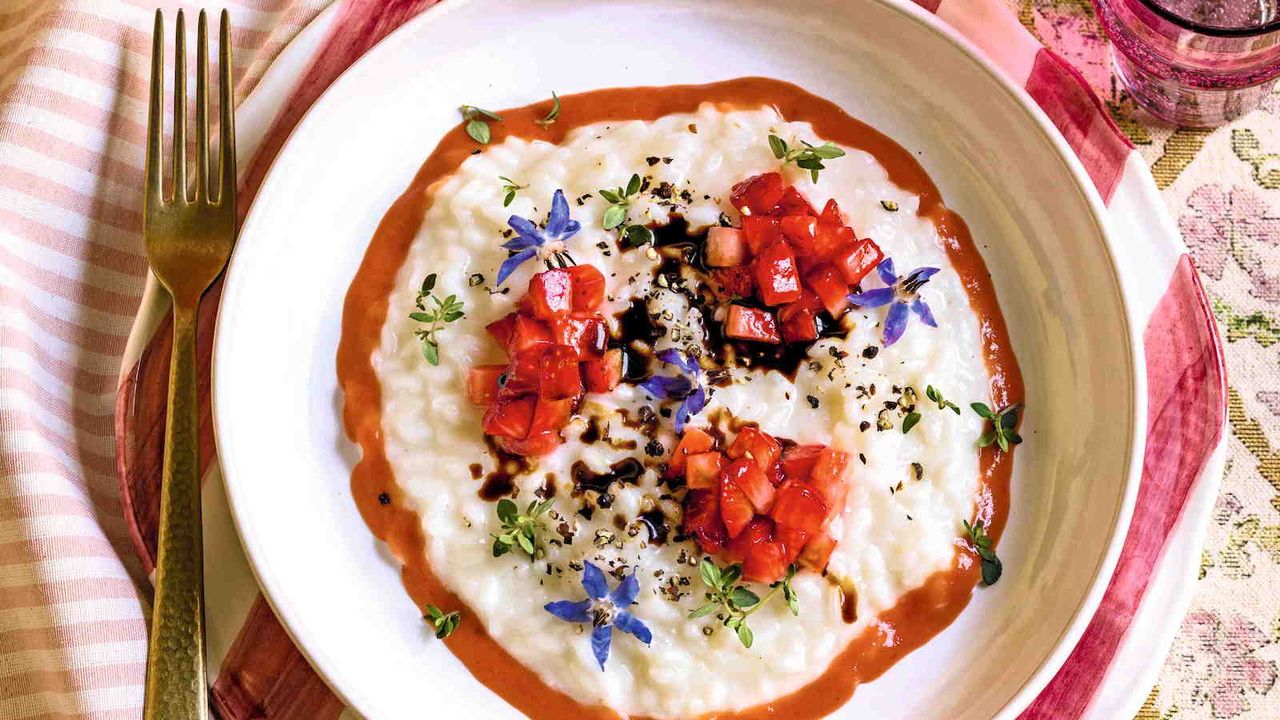 Receita de risoto de morango | Cozinha italiana