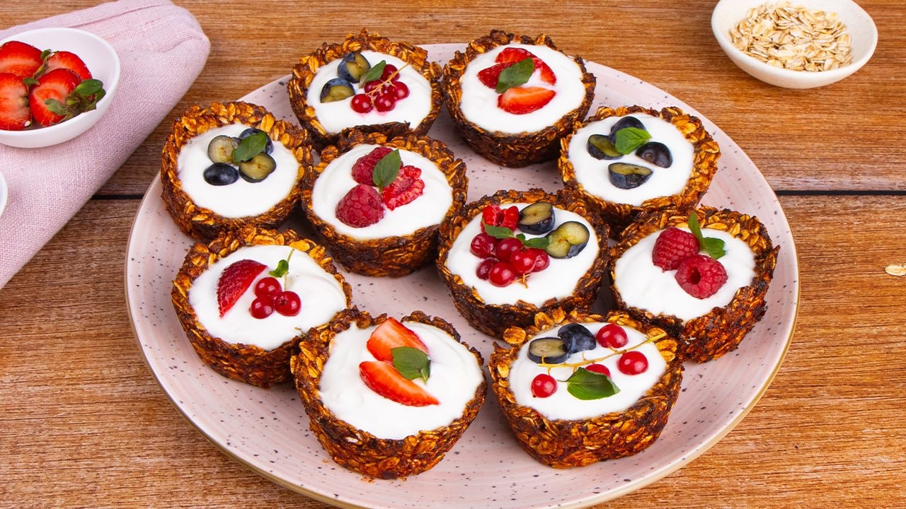 A receita para doces leves rápidos e deliciosos