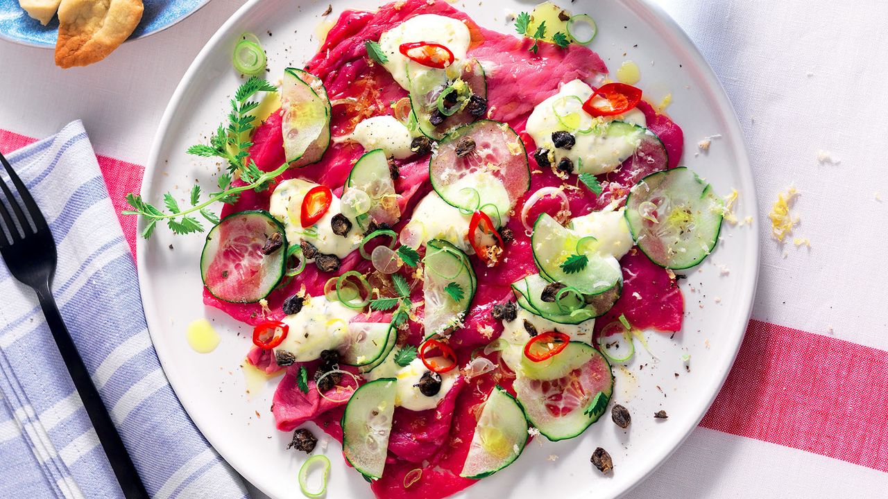 Receita de carpaccio de carne bovina | Cozinha italiana