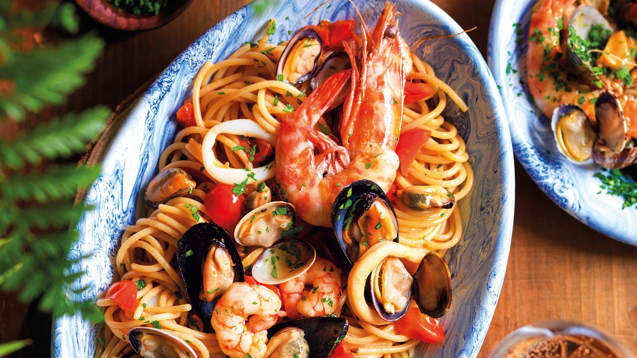 Receita Spaghetti Alla Scoglio, a receita tradicional