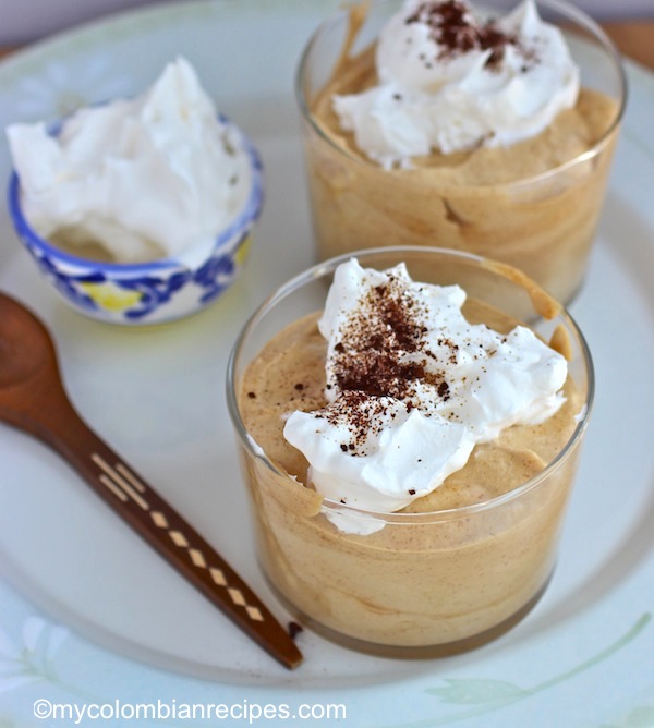 Mousse de café (mousse de café colombiano)