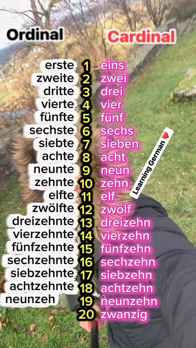 About Numbers.  #fb #german #deutschland #germany #deutschlernen #fblifestyle #learngerman #learning | Linda Linda Linda | Facebook