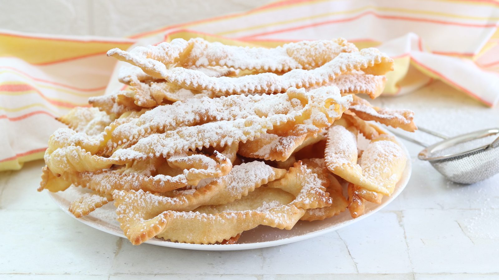 Chiacchiere de Sal De Riso: a receita