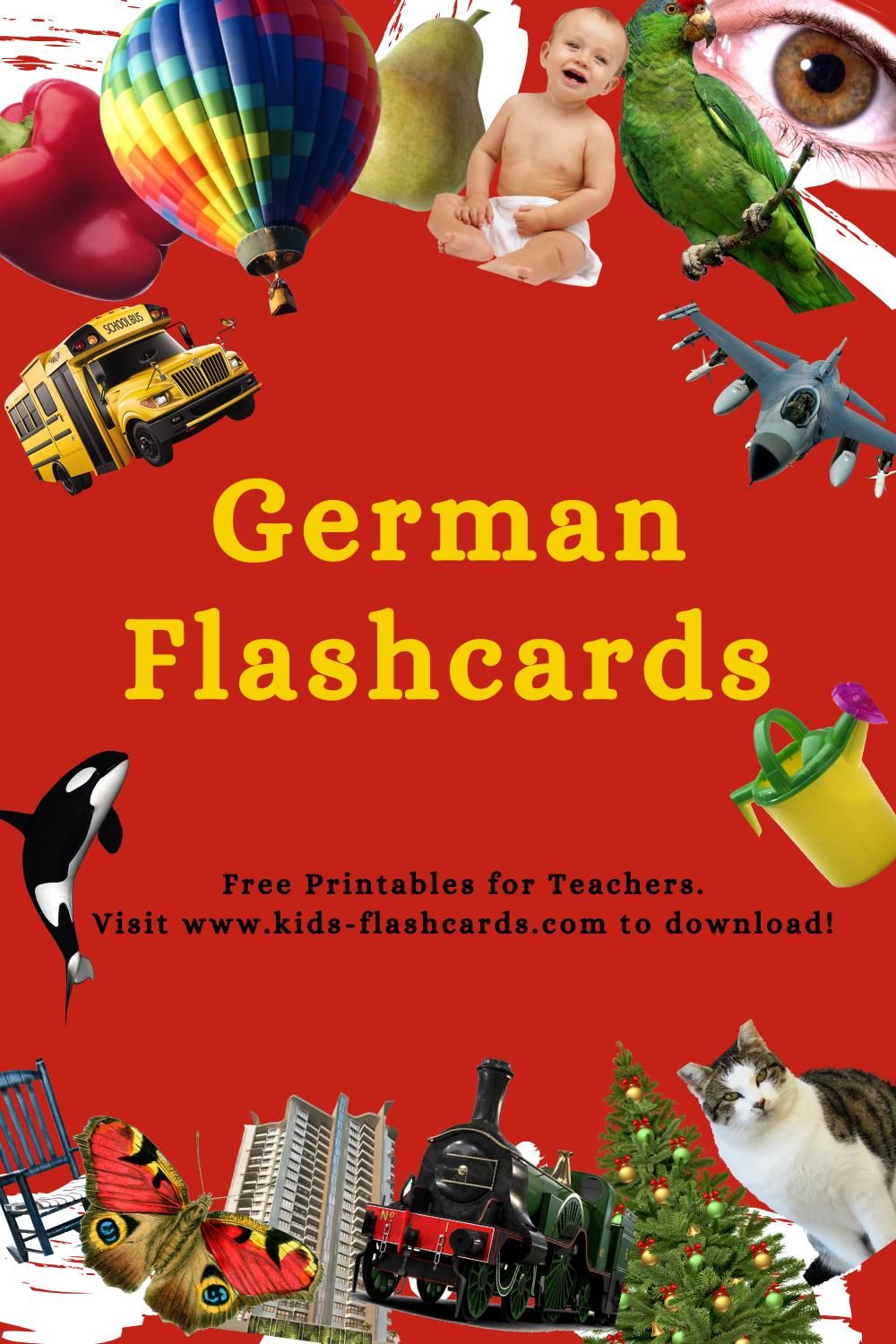 1300+ German Flashcards (Free PDF) – Learn Vocabulary & Fun