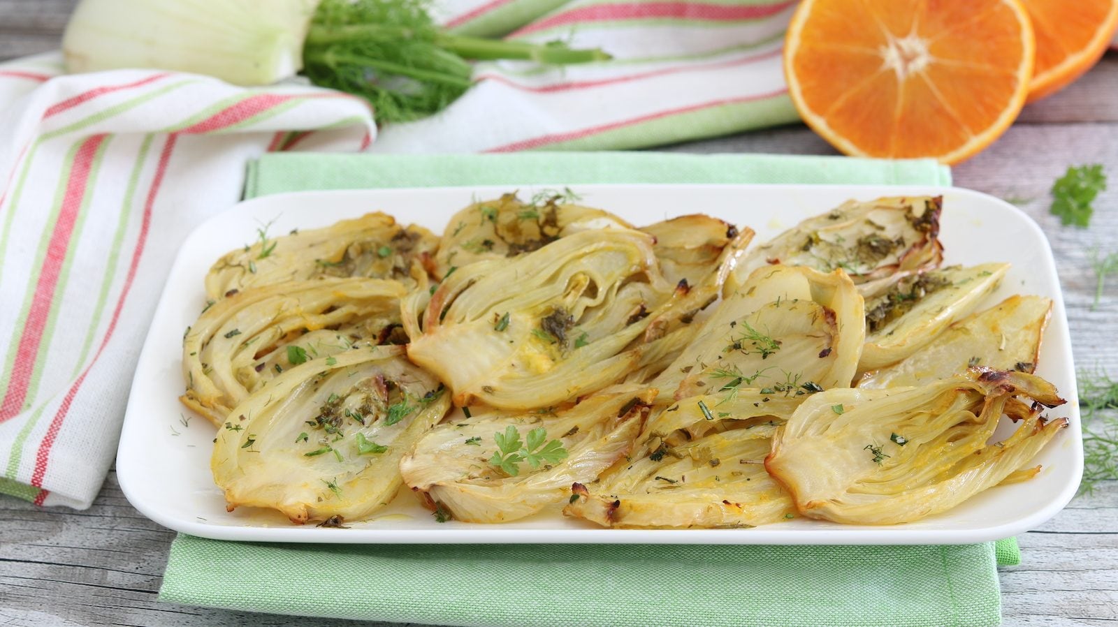 Funcho Assado com Laranja: a receita