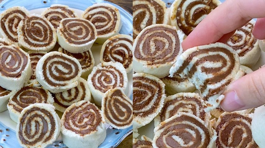 a receita de sobremesas rápidas com 2 ingredientes